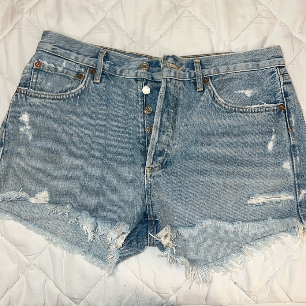 AGOLDE Parker Cutoff Shorts